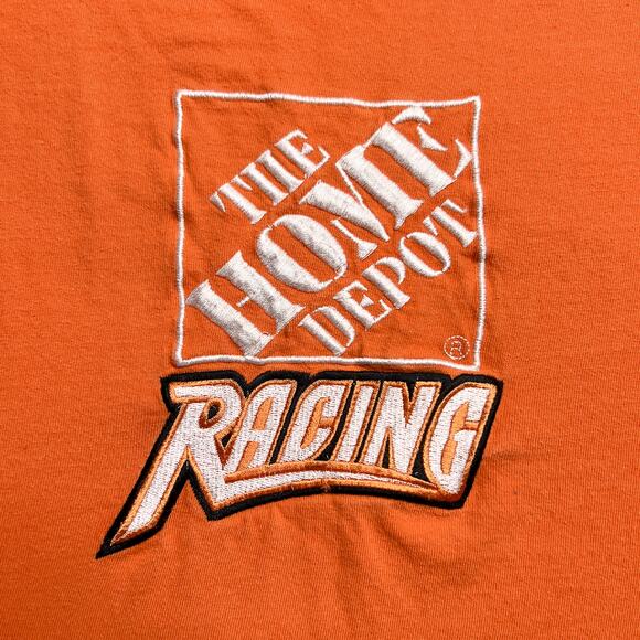 Vintage 90s Winner's Circle Home Depot Racing Tony Stewart Embroidered T-Shirt - Picture 4 of 9